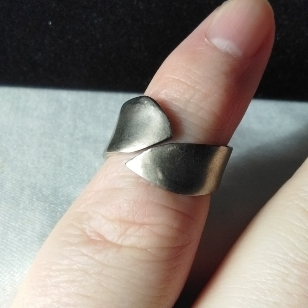 Silver Wrap Ring - image 3